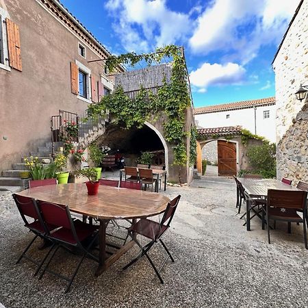 Chambres D'Hotes Les Clapas Chauzon ภายนอก รูปภาพ