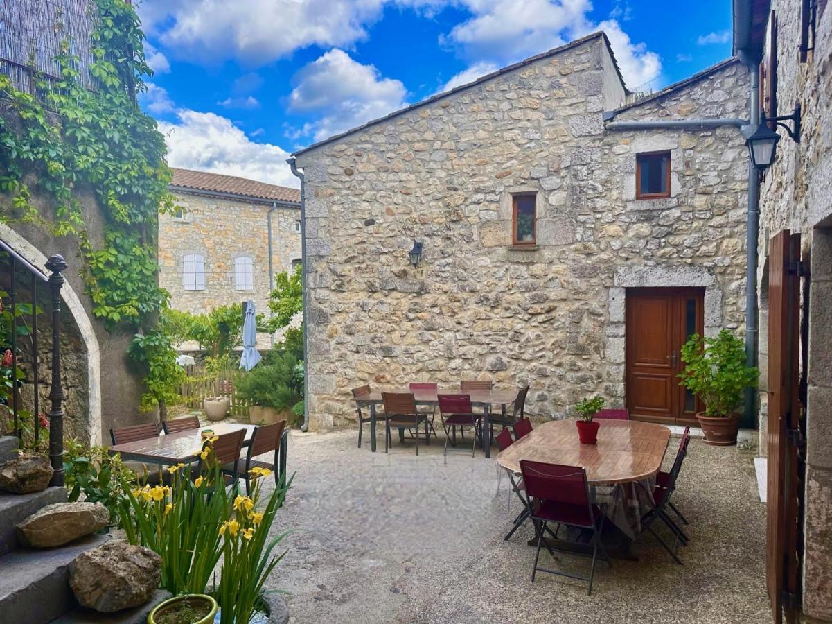 Chambres D'Hotes Les Clapas Chauzon ภายนอก รูปภาพ