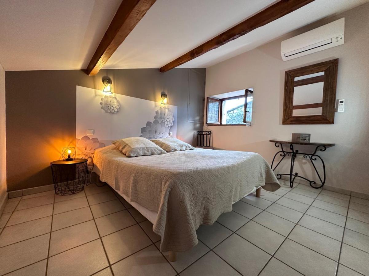 Chambres D'Hotes Les Clapas Chauzon ภายนอก รูปภาพ