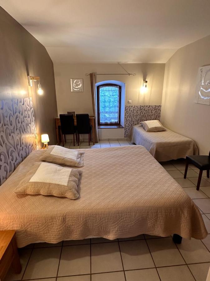 Chambres D'Hotes Les Clapas Chauzon ภายนอก รูปภาพ