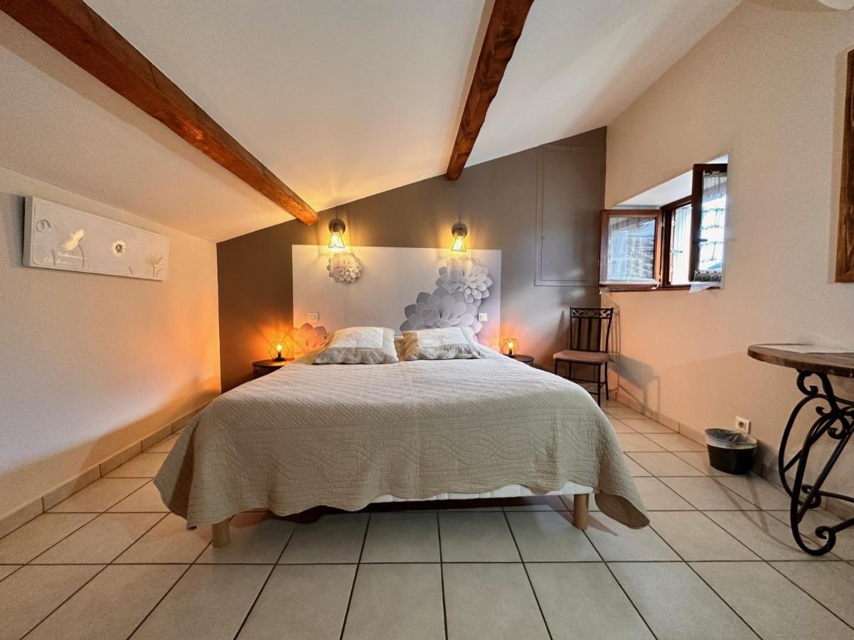 Chambres D'Hotes Les Clapas Chauzon ภายนอก รูปภาพ