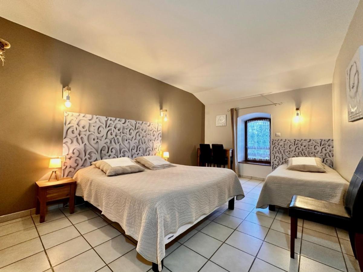 Chambres D'Hotes Les Clapas Chauzon ภายนอก รูปภาพ