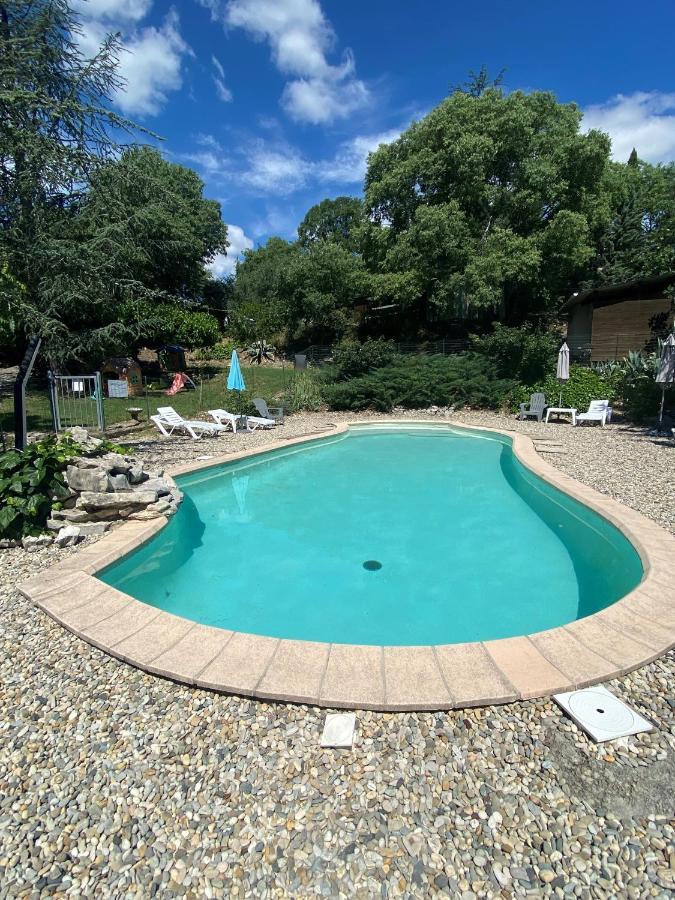 Chambres D'Hotes Les Clapas Chauzon ภายนอก รูปภาพ