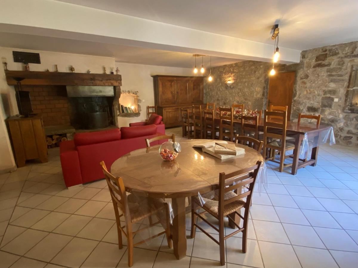 Chambres D'Hotes Les Clapas Chauzon ภายนอก รูปภาพ